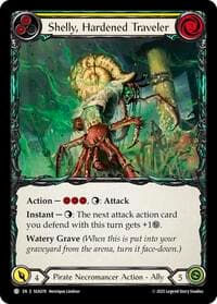 Shelly, Hardened Traveler - High Seas - Flesh and Blood TCG card