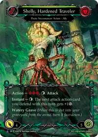 Shelly, Hardened Traveler (Marvel) - High Seas - Flesh and Blood TCG card