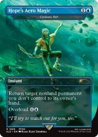Hope's Aero Magic - Cyclonic Rift - Secret Lair Drop Series - Magic: The Gathering card