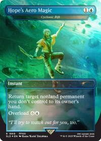 Hope's Aero Magic - Cyclonic Rift (Rainbow Foil) - Secret Lair Drop Series - Magic: The Gathering card