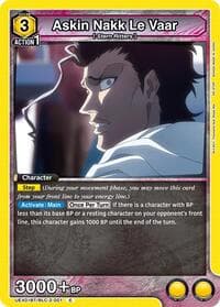 Askin Nakk Le Vaar - UEX01BT: BLEACH: Thousand-Year Blood War Vol.2 - Union Arena card