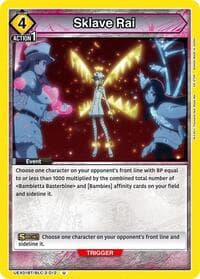Sklave Rai - UEX01BT: BLEACH: Thousand-Year Blood War Vol.2 - Union Arena card