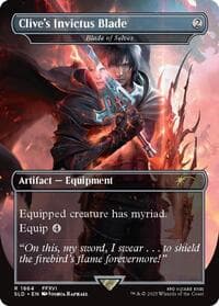 Clive's Invictus Blade - Blade of Selves - Secret Lair Drop Series - Magic: The Gathering card