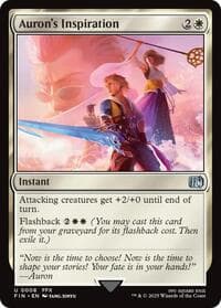 Auron's Inspiration - FINAL FANTASY - Magic: The Gathering card
