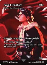Squall Leonhart - Danitha Capashen, Paragon (Showcase) - FINAL FANTASY: Through the Ages - Magic: The Gathering card
