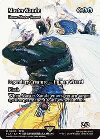 Master Xande - Venser, Shaper Savant (Showcase) - FINAL FANTASY: Through the Ages - Magic: The Gathering card