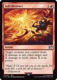 Self-Destruct - FINAL FANTASY - Magic: The Gathering card