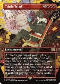 Triple Triad (Borderless) - FINAL FANTASY - Magic: The Gathering card
