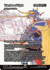 Warrior of Light - Jodah, the Unifier (Showcase) - FINAL FANTASY: Through the Ages - Magic: The Gathering card