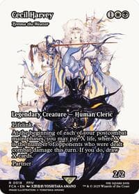 Cecil Harvey - Tymna the Weaver (Showcase) - FINAL FANTASY: Through the Ages - Magic: The Gathering card