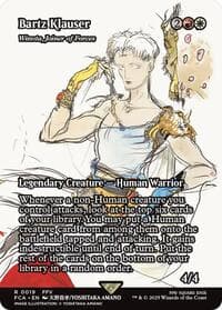 Bartz Klauser - Winota, Joiner of Forces (Showcase) - FINAL FANTASY: Through the Ages - Magic: The Gathering card