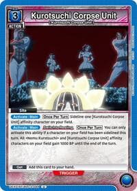 Kurotsuchi Corpse Unit - UEX01BT: BLEACH: Thousand-Year Blood War Vol.2 - Union Arena card