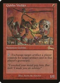 Goblin Welder - Urza's Legacy - Magic: The Gathering card