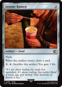 Instant Ramen - FINAL FANTASY - Magic: The Gathering card