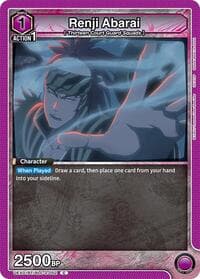 Renji Abarai (052) - UEX01BT: BLEACH: Thousand-Year Blood War Vol.2 - Union Arena card