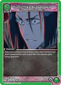 Yumichika Ayasegawa - UEX01BT: BLEACH: Thousand-Year Blood War Vol.2 - Union Arena card