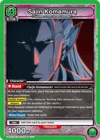 Sajin Komamura - UEX01BT: BLEACH: Thousand-Year Blood War Vol.2 - Union Arena card