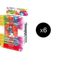Girls Band Cry Trial Deck Display - Girls Band Cry Premium Booster - Weiss Schwarz card