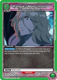 Rangiku Matsumoto - UEX01BT: BLEACH: Thousand-Year Blood War Vol.2 - Union Arena card
