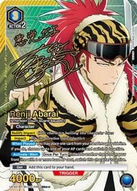 Renji Abarai (028) (SR**) - UEX01BT: BLEACH: Thousand-Year Blood War Vol.2 - Union Arena card
