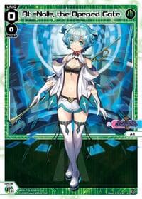 At =Noll=, the Opened Gate - Legendary DIVA - WIXOSS card