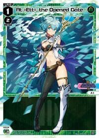 At =Ett=, the Opened Gate - Legendary DIVA - WIXOSS card