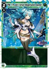 At =Tva=, the Opened Gate - Legendary DIVA - WIXOSS card