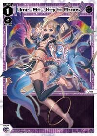 Umr =Ett=, Key to Chaos - Legendary DIVA - WIXOSS card