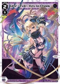 Umr =Tva=, Key to Chaos - Legendary DIVA - WIXOSS card