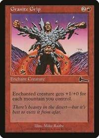 Granite Grip - Urza's Legacy - Magic: The Gathering card