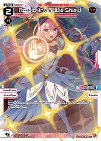 Azaela "Invincible Shield" - Legendary DIVA - WIXOSS card
