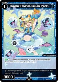 Tamago//Fesonne, Natural Planet - Legendary DIVA - WIXOSS card