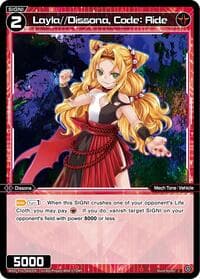 Layla//Dissona, Code: Ride - Legendary DIVA - WIXOSS card