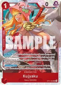 Kujyaku - A Fist of Divine Speed - One Piece Card Game card