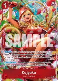 Kujyaku (Alternate Art) - A Fist of Divine Speed - One Piece Card Game card