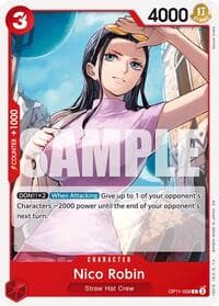 Nico Robin - A Fist of Divine Speed - One Piece Card Game card