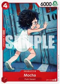 Mocha - A Fist of Divine Speed - One Piece Card Game card