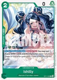 Ishilly - A Fist of Divine Speed - One Piece Card Game card