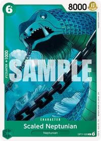 Scaled Neptunian - A Fist of Divine Speed - One Piece Card Game card