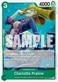 Charlotte Praline - A Fist of Divine Speed - One Piece Card Game card