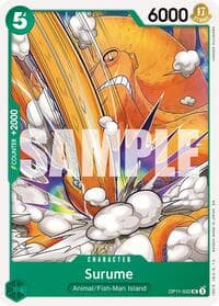 Surume - A Fist of Divine Speed - One Piece Card Game card
