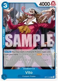 Vito - A Fist of Divine Speed - One Piece Card Game card