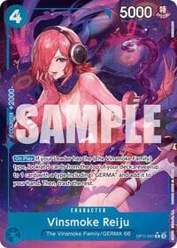 Vinsmoke Reiju (Alternate Art) - A Fist of Divine Speed - One Piece Card Game card