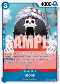 Brook - A Fist of Divine Speed - One Piece Card Game card