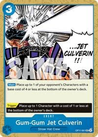 Gum-Gum Jet Culverin - A Fist of Divine Speed - One Piece Card Game card