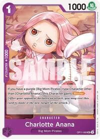 Charlotte Anana - A Fist of Divine Speed - One Piece Card Game card