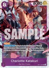 Charlotte Katakuri (067) - A Fist of Divine Speed - One Piece Card Game card