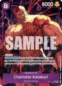 Charlotte Katakuri (067) (Alternate Art) - A Fist of Divine Speed - One Piece Card Game card