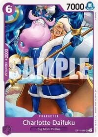 Charlotte Daifuku - A Fist of Divine Speed - One Piece Card Game card