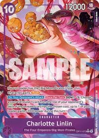 Charlotte Linlin (Alternate Art) - A Fist of Divine Speed - One Piece Card Game card